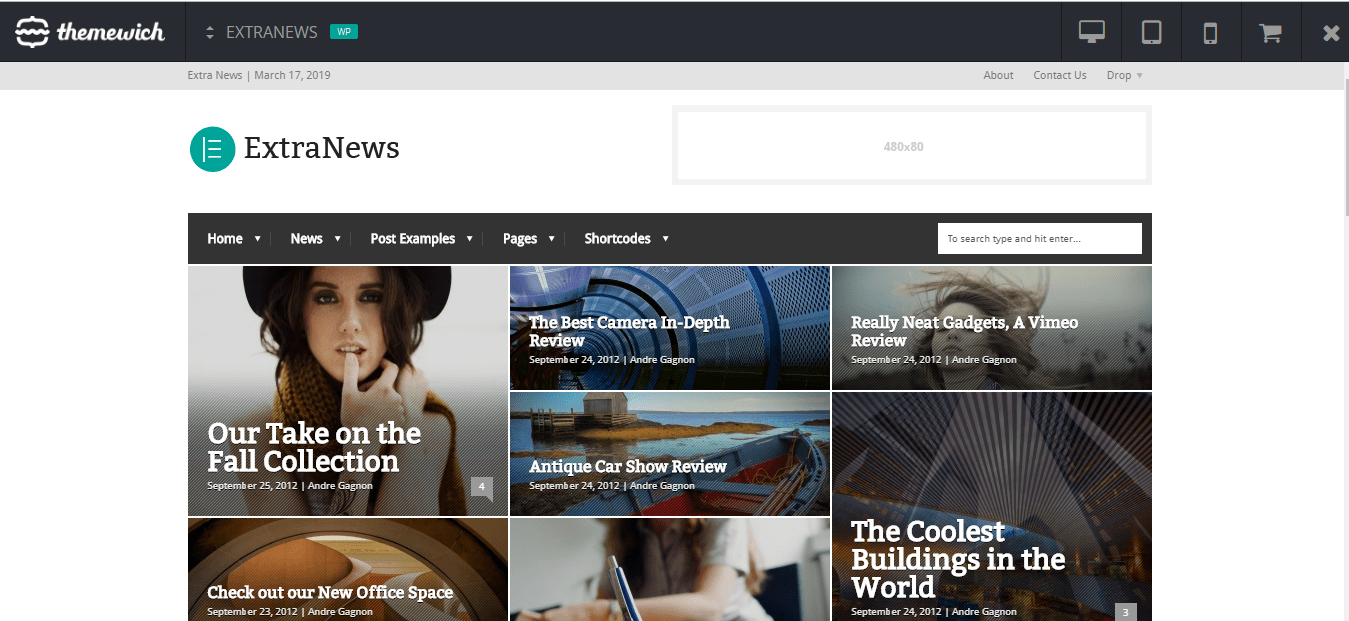 Las Mejores Plantillas de WordPress para Revistas, Medios y Periódicos del 2021 34 Las Mejores Plantillas de WordPress para Revistas, Medios y Periódicos del 2021 33