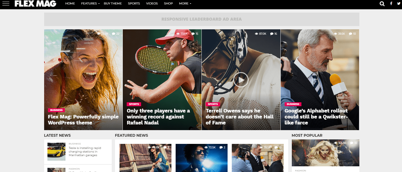 Las Mejores Plantillas de WordPress para Revistas, Medios y Periódicos del 2021 24 Las Mejores Plantillas de WordPress para Revistas, Medios y Periódicos del 2021 23