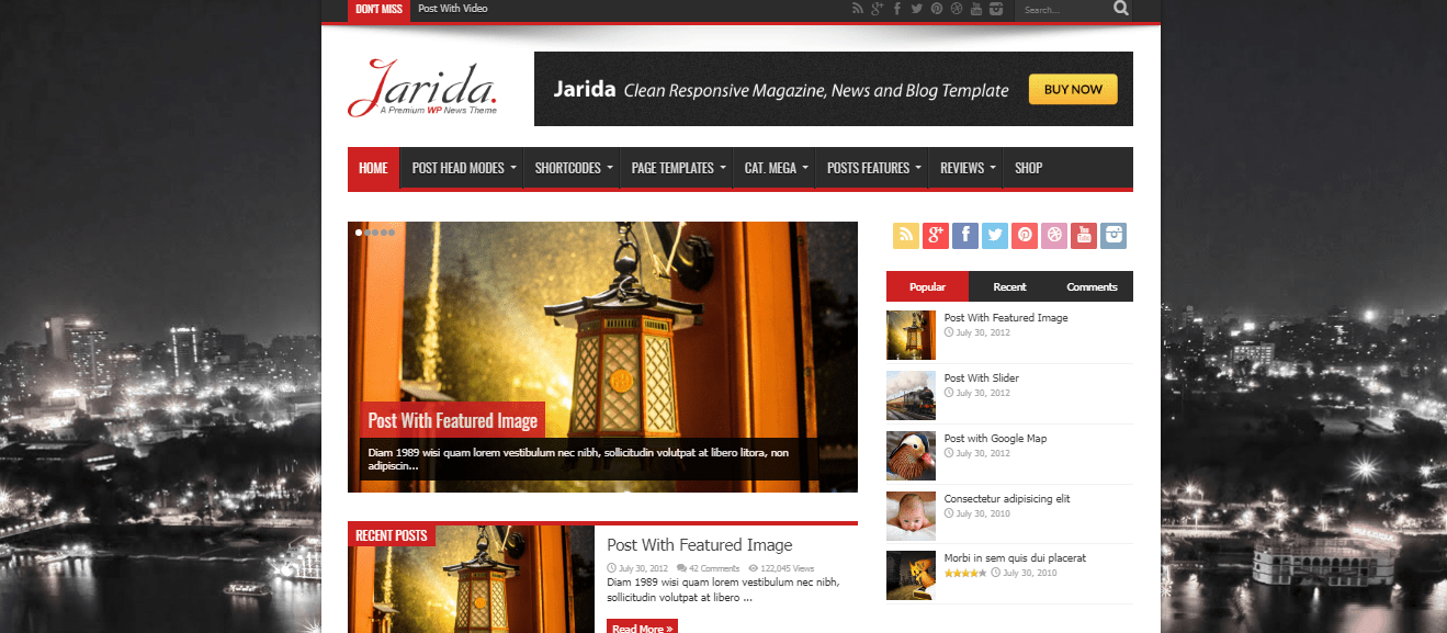 Las Mejores Plantillas de WordPress para Revistas, Medios y Periódicos del 2021 13 Las Mejores Plantillas de WordPress para Revistas, Medios y Periódicos del 2021 12