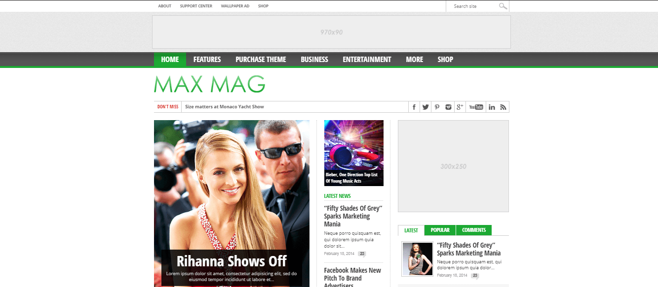 Las Mejores Plantillas de WordPress para Revistas, Medios y Periódicos del 2021 19 Las Mejores Plantillas de WordPress para Revistas, Medios y Periódicos del 2021 18