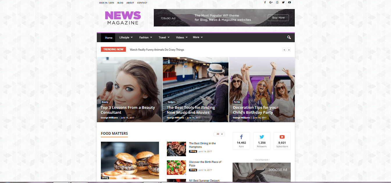 Las Mejores Plantillas de WordPress para Revistas, Medios y Periódicos del 2021 9 Las Mejores Plantillas de WordPress para Revistas, Medios y Periódicos del 2021 8