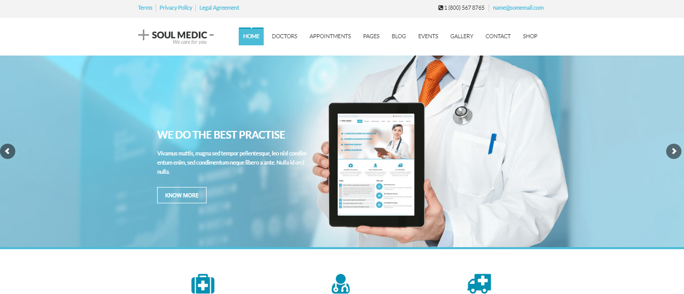 Mejores plantillas de Wordpress para Centros de Salud, Médicos, Clínicas y Hospitales del 2021 10