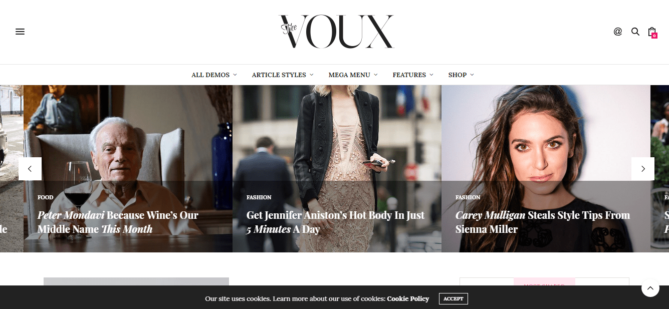 Las Mejores Plantillas de WordPress para Revistas, Medios y Periódicos del 2021 17 Las Mejores Plantillas de WordPress para Revistas, Medios y Periódicos del 2021 16