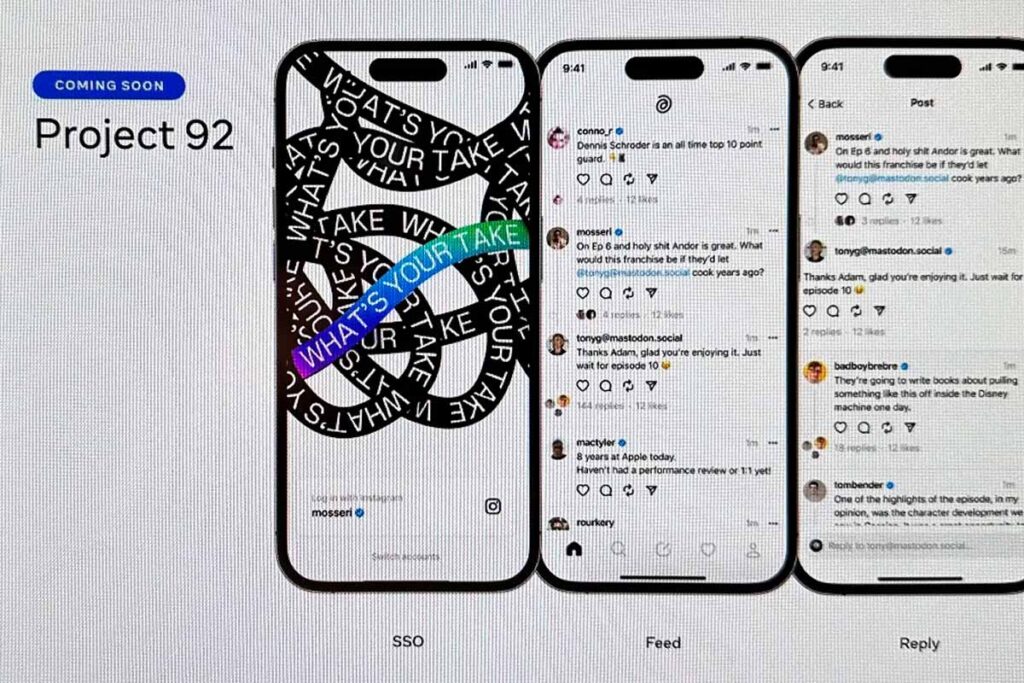 ‘Project 92’, el nuevo rival de Twitter que prepara Meta 3