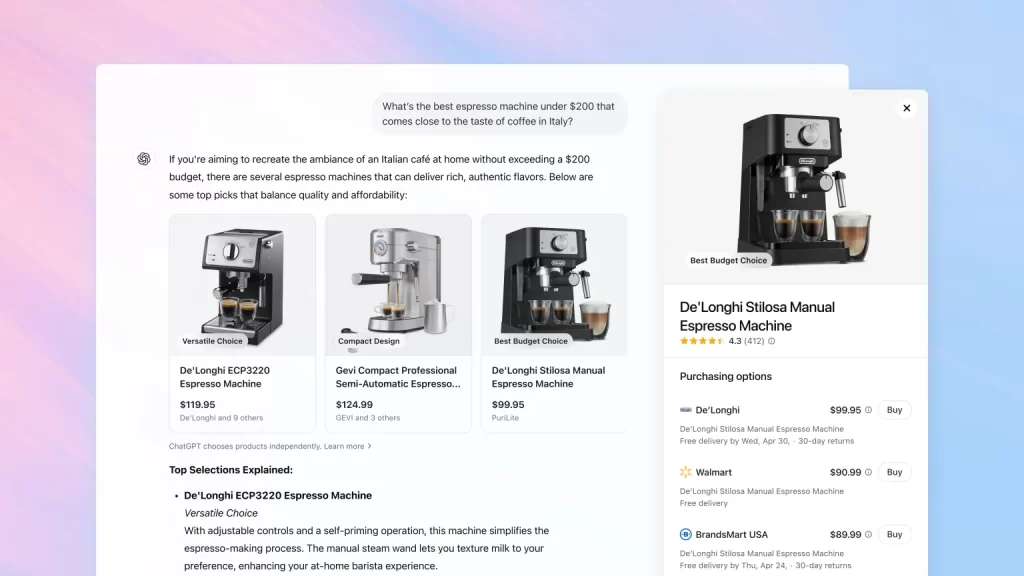 ¡ChatGPT se va de compras! Descubre cómo la IA transformará tu manera de comprar online 2
