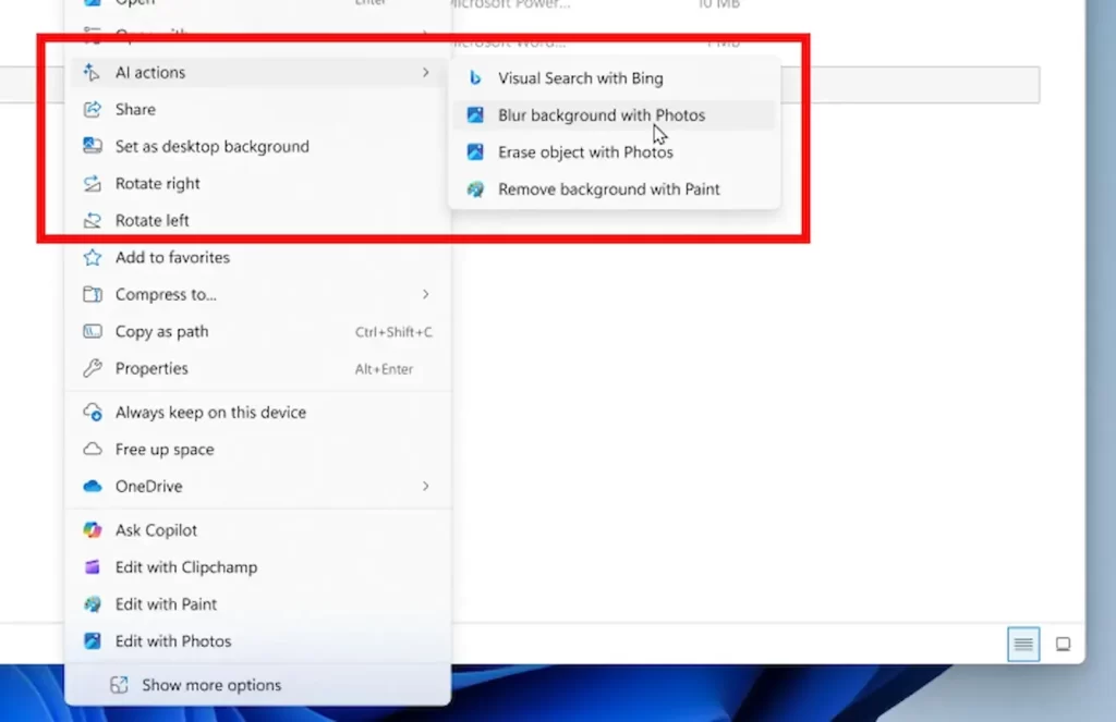 Windows 11 integra inteligencia artificial en el Explorador de archivos: así funcionan las nuevas acciones de IA 2 Windows 11 integra inteligencia artificial en el Explorador de archivos: así funcionan las nuevas acciones de IA 2