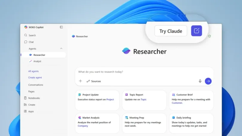 Microsoft 365 Copilot integra modelos Anthropic: nueva era de inteligencia artificial para empresas 13