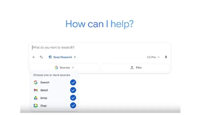 Google integra Gemini Deep Research con Gmail, Drive y Chat para potenciar la productividad en Workspace 18