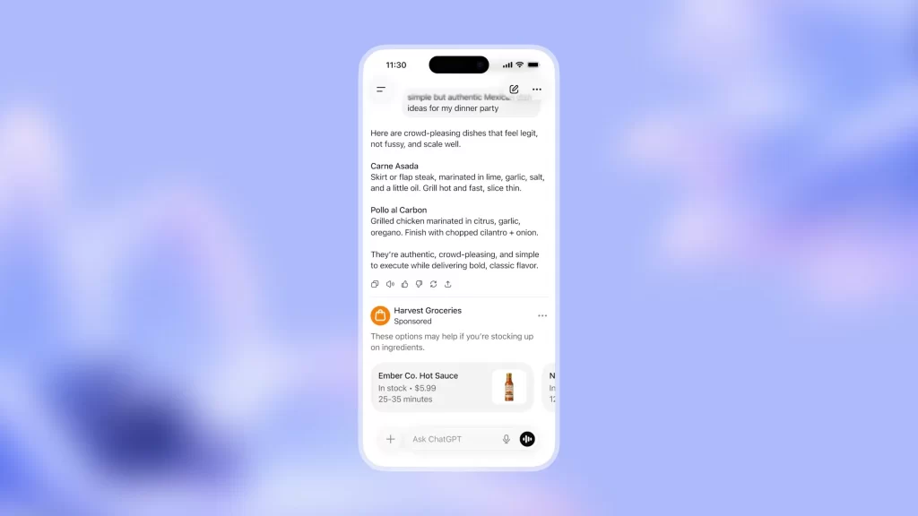 OpenAI prepara anuncios en ChatGPT para ampliar el acceso sin perder la confianza del usuario 2