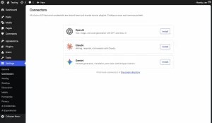 WordPress 7.0 Beta 2 llega con la nueva pantalla Connectors para gestionar IA desde el panel de administración 9 WordPress 7.0 Beta 2 llega con la nueva pantalla Connectors para gestionar IA desde el panel de administración 8