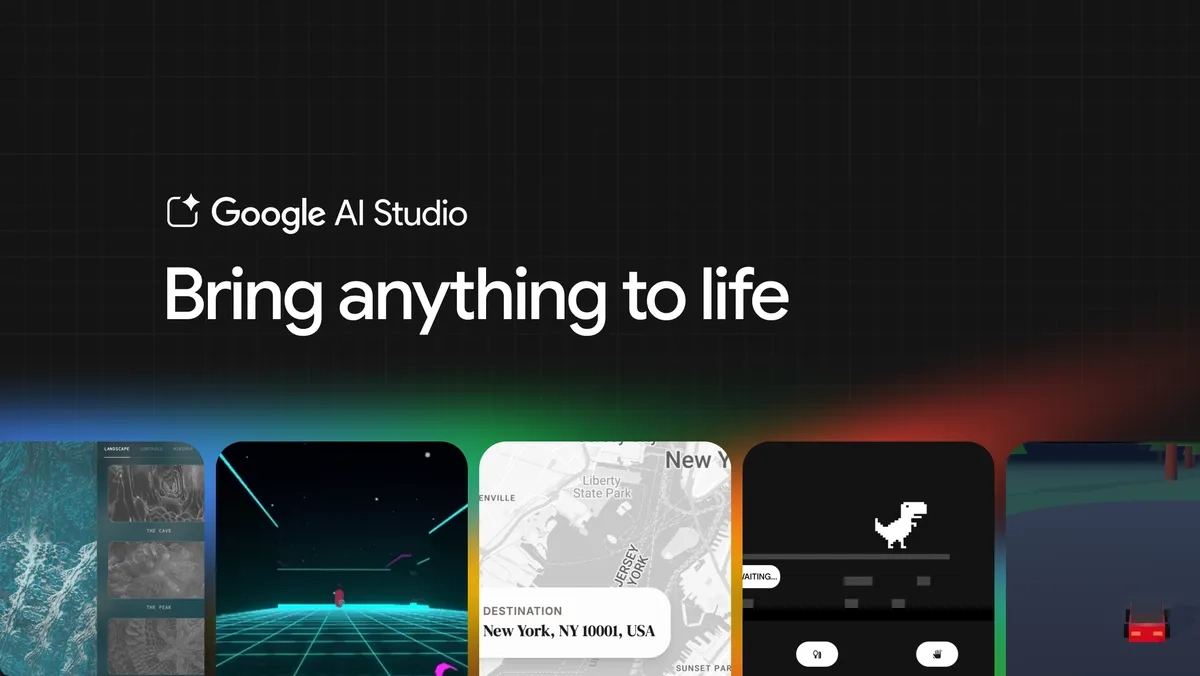 Google impulsa el “vibe coding” con nuevas herramientas de IA para desarrolladores en AI Studio 1