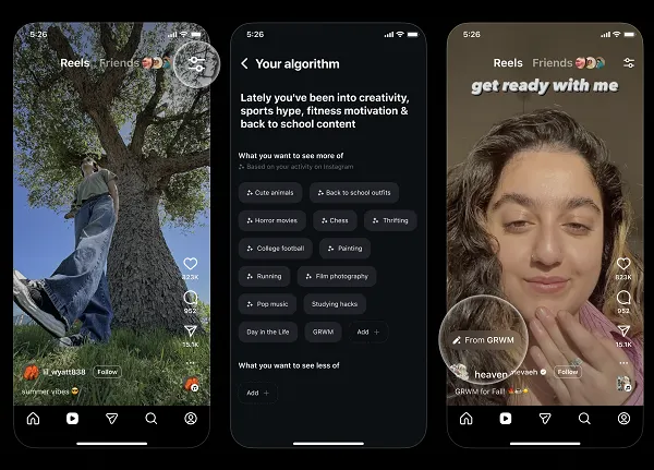 Instagram lleva su función "Tu algoritmo" al feed principal: así puedes controlar lo que ves 2 Instagram lleva su función "Tu algoritmo" al feed principal: así puedes controlar lo que ves 2