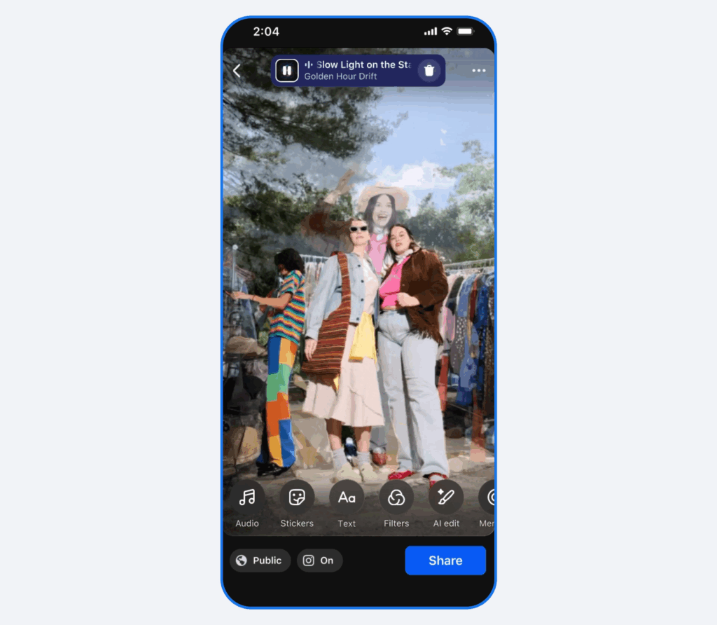Facebook estrena IA Mode y nuevas herramientas creativas con inteligencia artificial 2 Facebook estrena IA Mode y nuevas herramientas creativas con inteligencia artificial 2