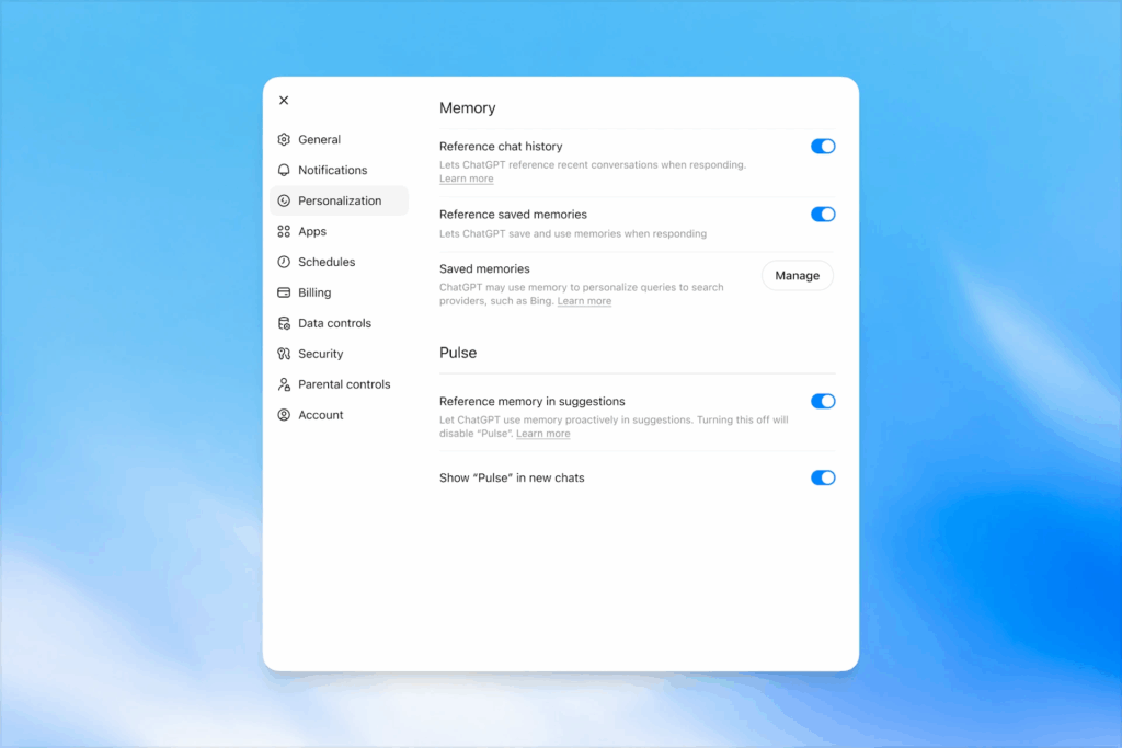 ChatGPT estrena "Dreaming": el nuevo sistema de memoria que recuerda tus preferencias entre conversaciones 2