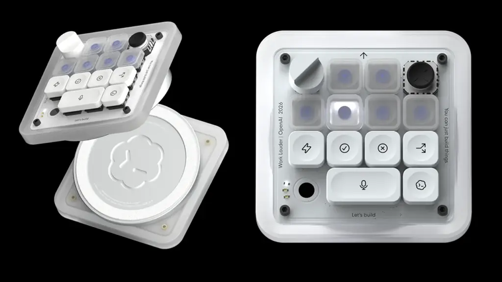 OpenAI y Work Louder lanzan el Codex Micro, un teclado mecánico diseñado para trabajar con agentes de IA 1